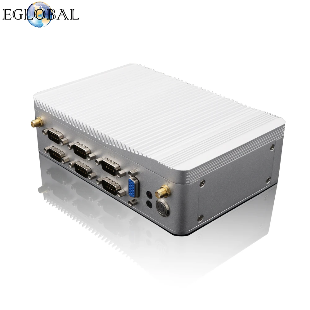 Встроенный промышленный ПК EGLOBAL G3 Intel Celeron j1900 rs485/rs232 встроенный nuc с двойным