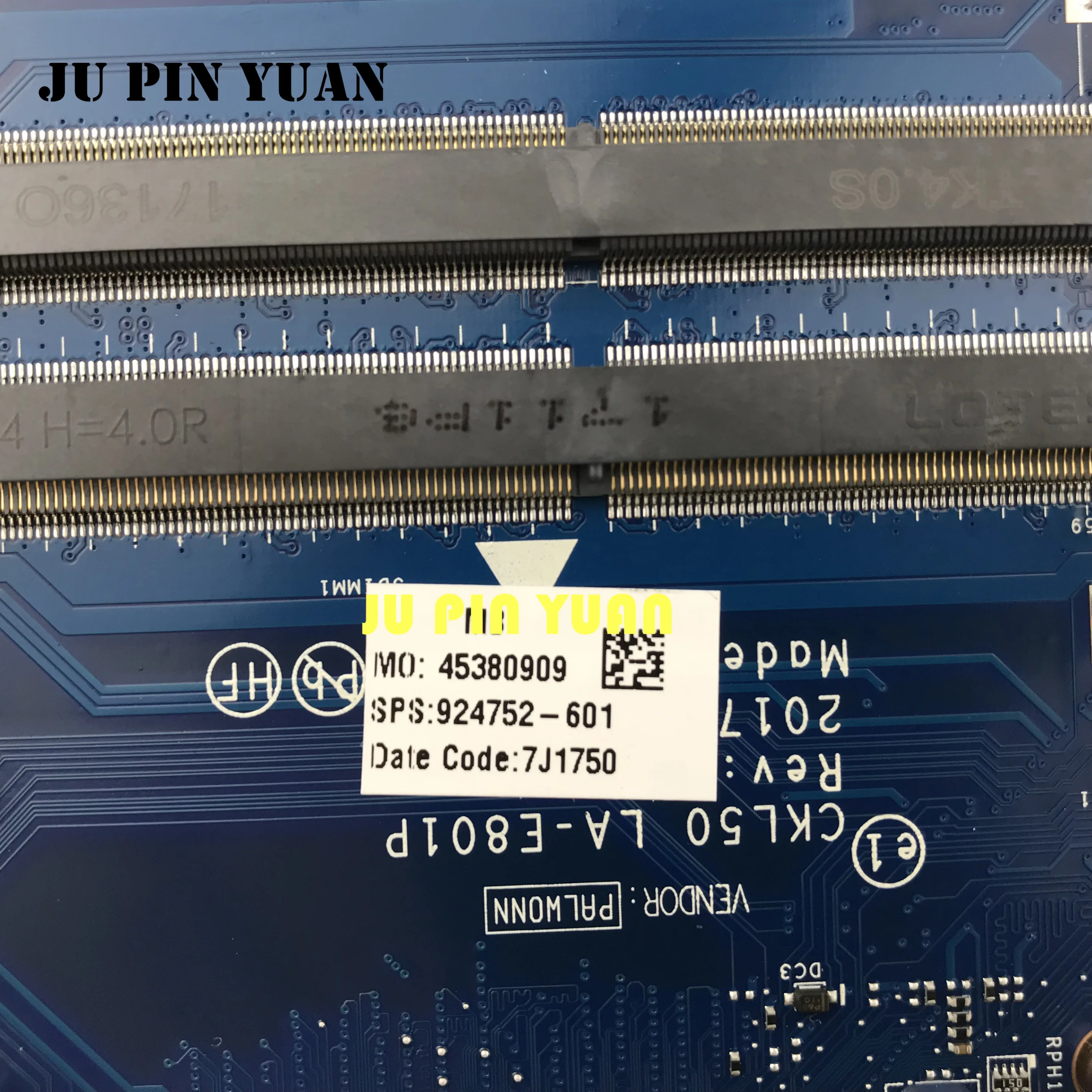 Материнская плата для hp 15 BS 924752 601924752 501 001 CSL50 CSL52 фотосессия 100% полностью