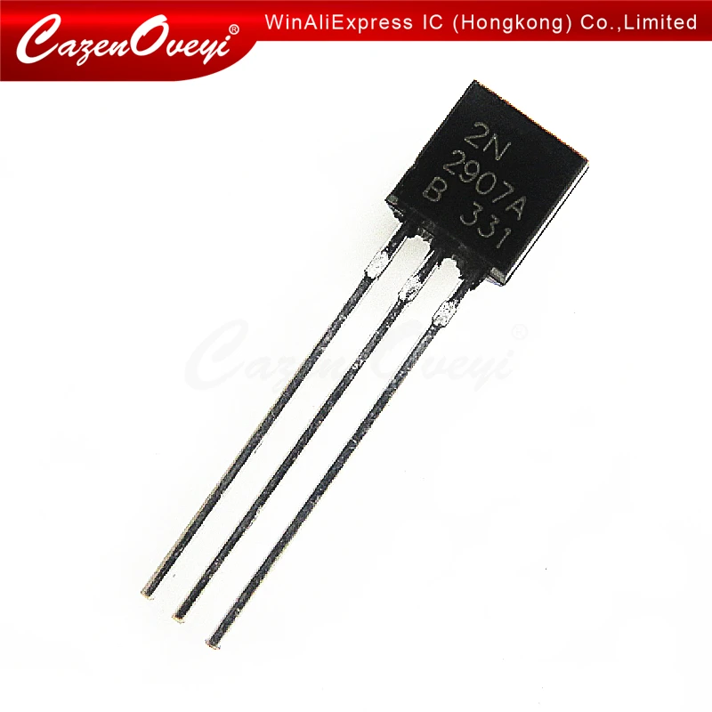 100 шт./лот 2N2907 TO92 2907 2N2907A TO-92 Новый триодный транзистор в наличии
