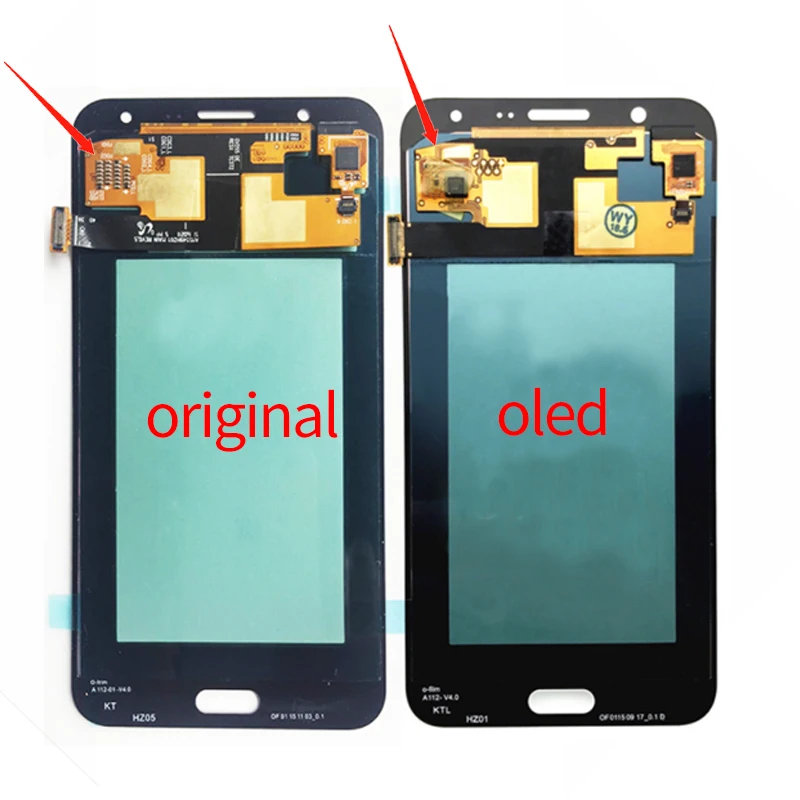 ЖК дисплей SUPER AMOLED для Samsung Galaxy J7 2015 J700 SM J700F J700H J700M J700H/DS сенсорный дигитайзер экран