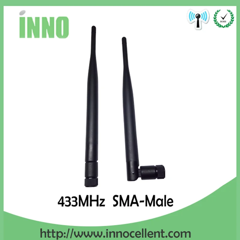 20pcs 433Mhz Antenna 5dbi SMA Male Connector antena 433 mhz directional antenne waterproof antennas Aerial Wireless Repeater | Мобильные