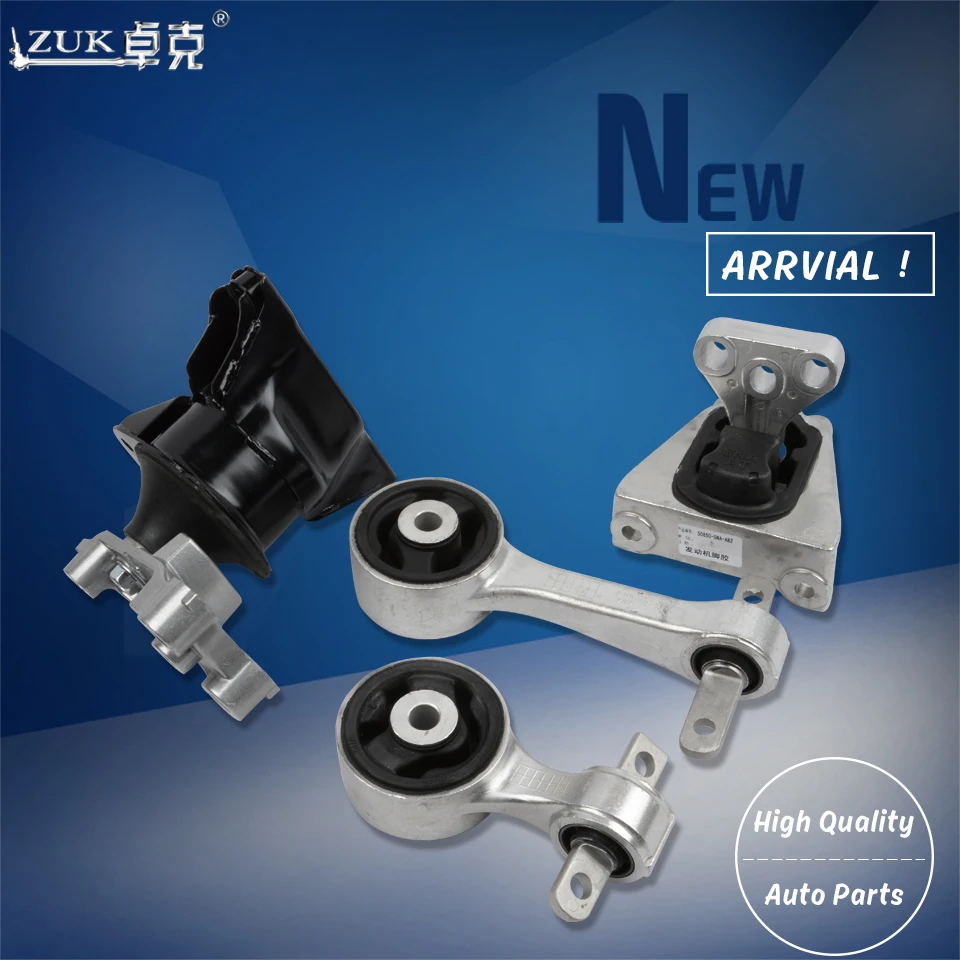 ZUK 4 шт./компл. двигателя резиновым подшибником установки трансмиссии для HONDA CIVIC FA1
