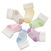 6pairslot toddler fashion stripe socks baby soft cotton socks infant warm socks 0 24m