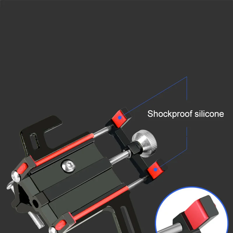 Аксессуар для мотоцикла велосипеда алюминиевая фотоподставка iPhone 6S 7 8 XR XS Sansung S7 S8