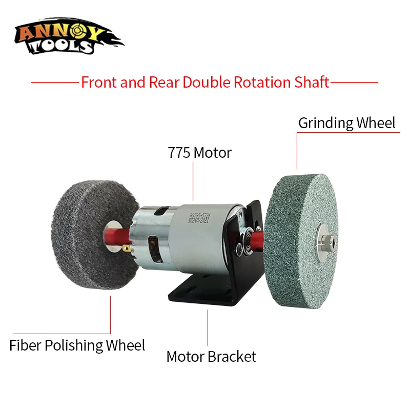 Шлифовальная машина маленький бытовой нож шлифовальный станок с двигателем 775