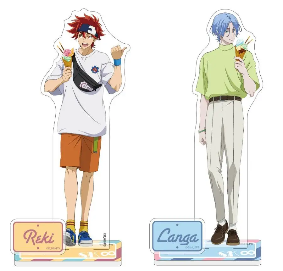 

Аниме SK8 Бесконечность Kyan Reki Hasegawa Ranga Chinen Miya акриловая фигурка стенд модель пластина Косплей Декор мороженое серия подарок