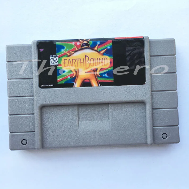 Привязаны к земле США версия видео игры для 16 бит карточки супер чернильного