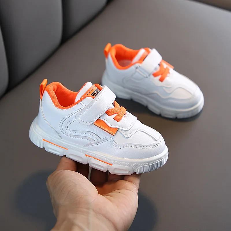 Детская белая обувь Новинка весна-осень 2020 Повседневная для мальчиков корейские