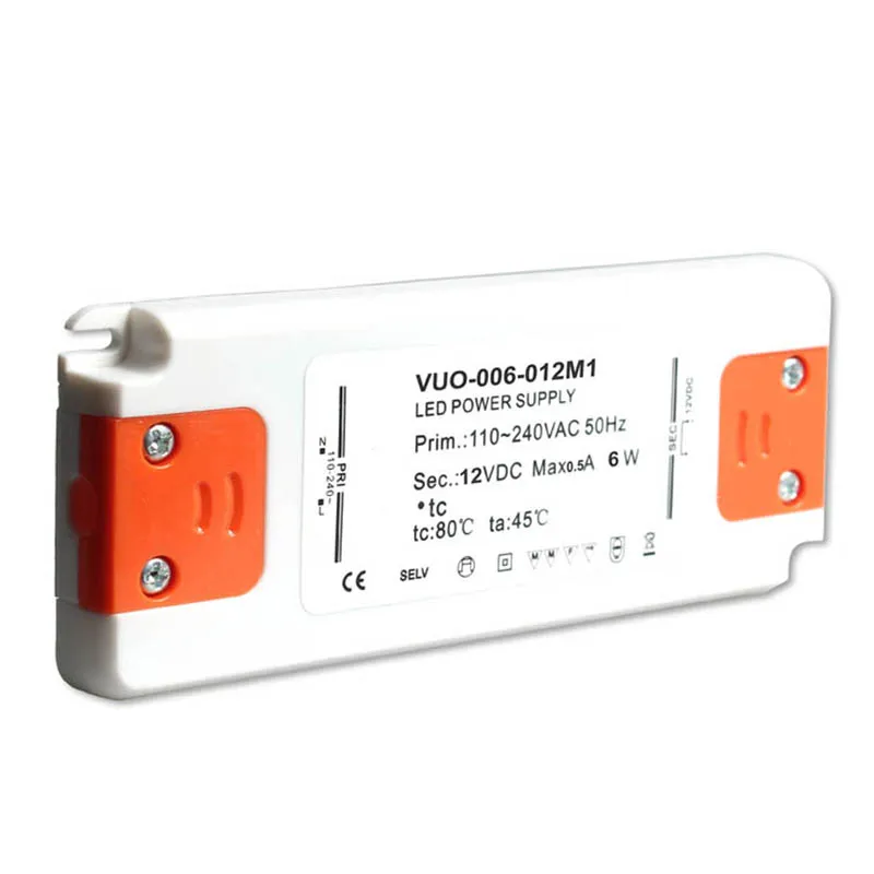 Тонкий адаптер драйвера светодиода + пульт дистанционного управления 40 Вт мини