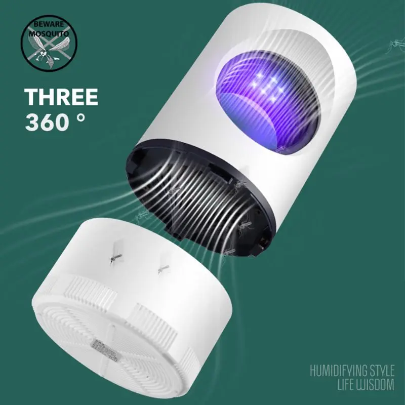 

2020 Hot SaleElectric Mosquito Killer Lamp Fly Bug Insect LED Trap Repellent Lights USB Charging Indoor Home Appliances