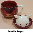 Кружка Klee, чашка для воды, популярная игра Genshin Impact, реквизит для косплея, аниме аксессуары, проект сделай сам, чашка для кофе с бомбой, рождественский подарок для детей, 2021
