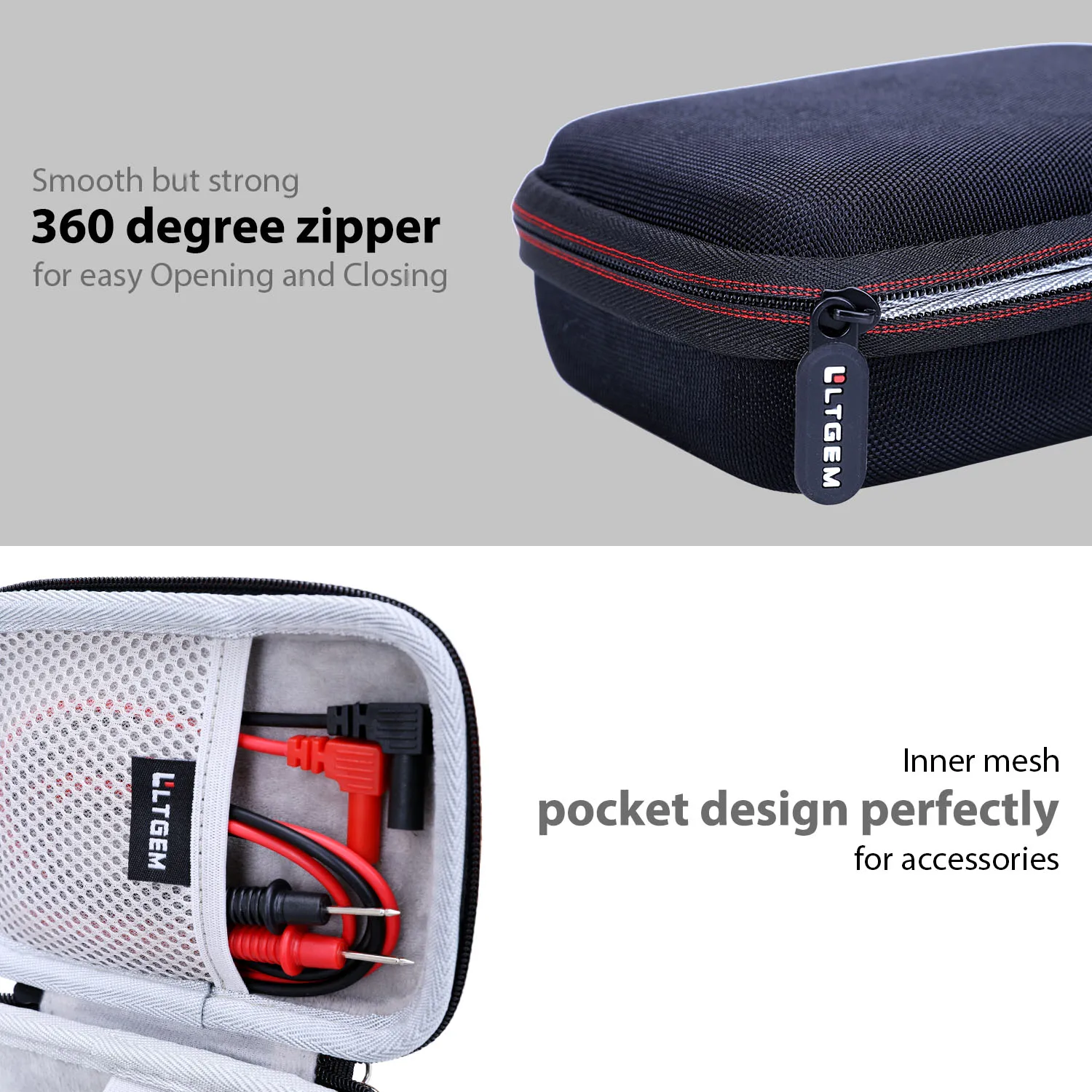 Твердый чехол LTGEM EVA для цифрового мультиметра AstroAI с измерителем напряжения Ом