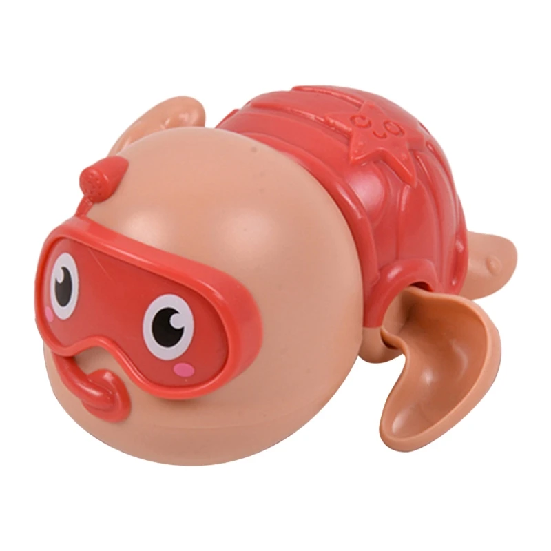 

VIVIXIXILAOJH Cute Little Tortoise Clockwork Wind Up Baby Bathroom Swimming Bath Turtle Toys