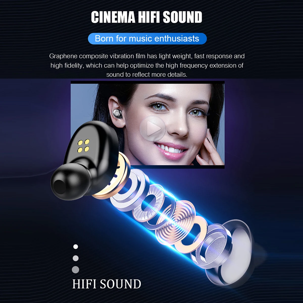 F9 TWS наушники беспроводной светодиодный дисплей Bluetooth V5.0 наушники 1200ma внешний аккумулятор водонепроницаемый 5D стерео гарнитура с микрофоном