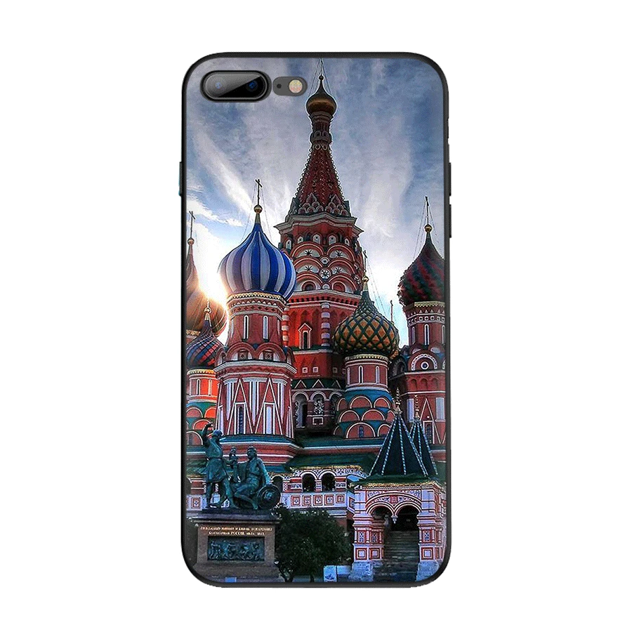 Чехол для iPhone 7 8 6 6s Plus 11 Pro XR X XS Max роскошный чехол Российской Федерации в Москву