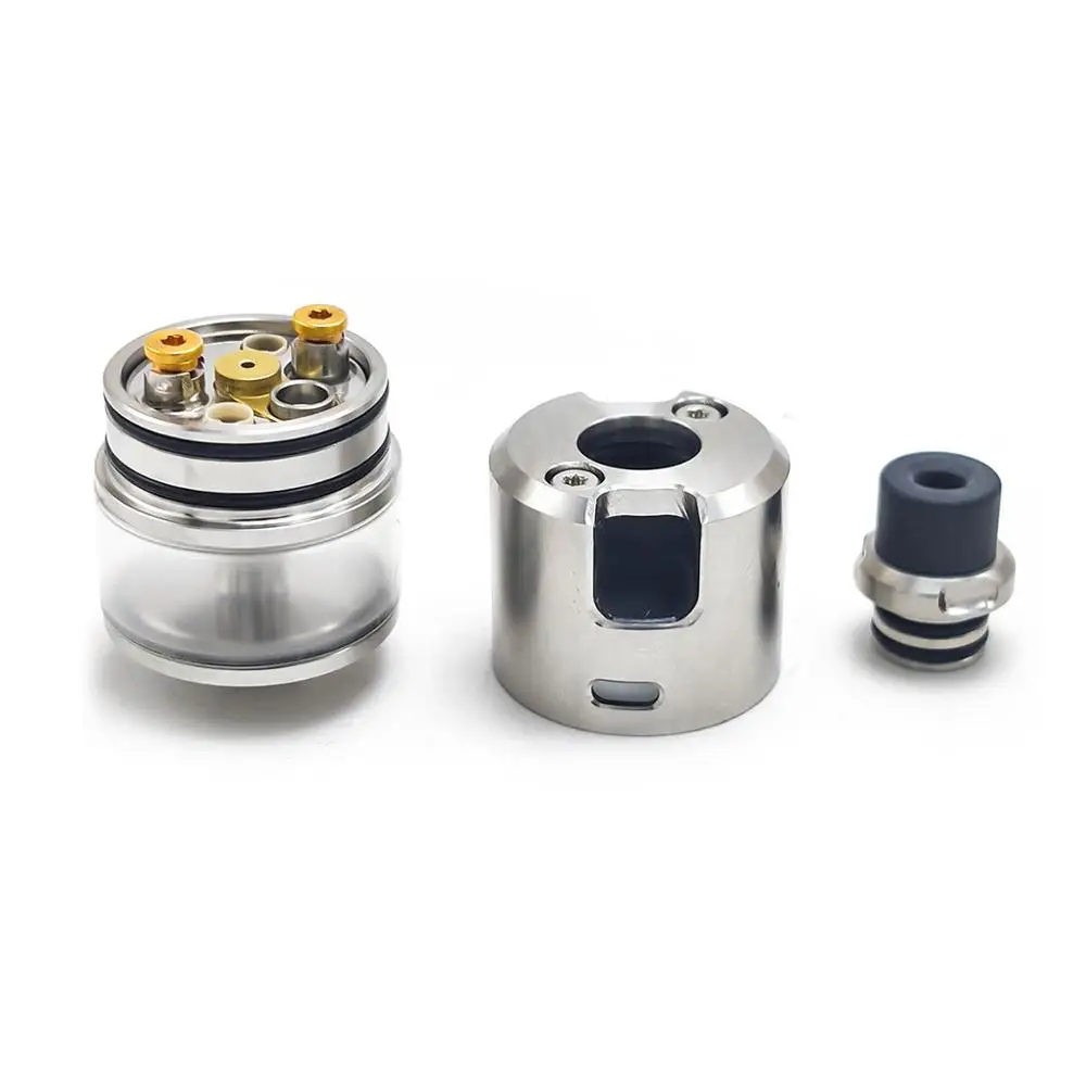 Volcanee Coppervape 316SS BF-99 Куб Стиль MTL RDTA 22 мм Диаметр 2 5 мл нижний воздушный поток