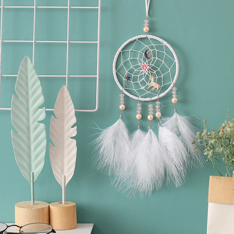 Новый Единорог ночник Ловец снов мягкие украшения комнаты сестры освещение