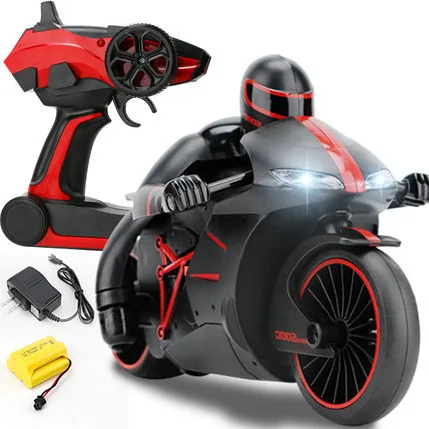 Белый Creat Mini Moto RC мотоцикл электрический высокоскоростной нитро пульт дистанционного управления автомобиль перезарядка 2,4 Ghz гоночный мотоцикл мальчика игрушка подарок 8-15 - Цвет: Белый