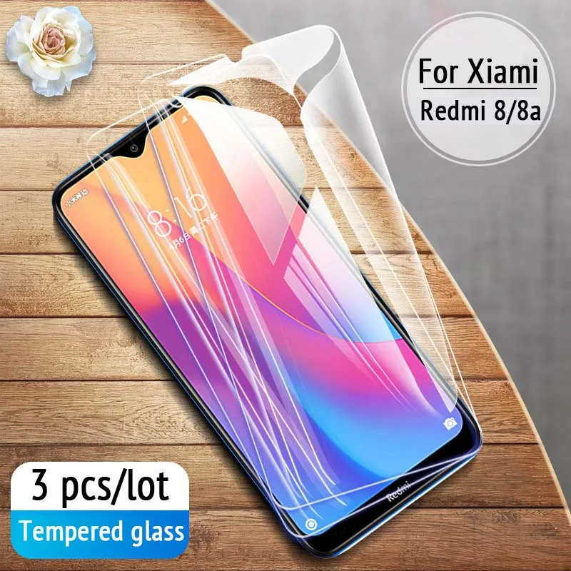 Защитное стекло 3 шт./лот для Xiaomi Redmi 8a Стекло 9H HD закаленное xiaomi Red mi 8 redmi8a защита