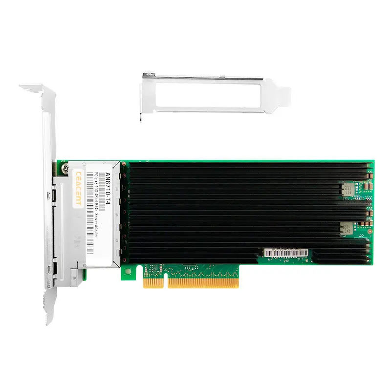CEACENT AN8710-T4 X710-T4 10 Гб ethernet адаптер четырехпортовый pci express x8 RJ45 сетевая карта