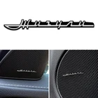 4 шт., декоративные наклейки на автомобильную аудиосистему для lada VESTA kalina priora granta largus vaz