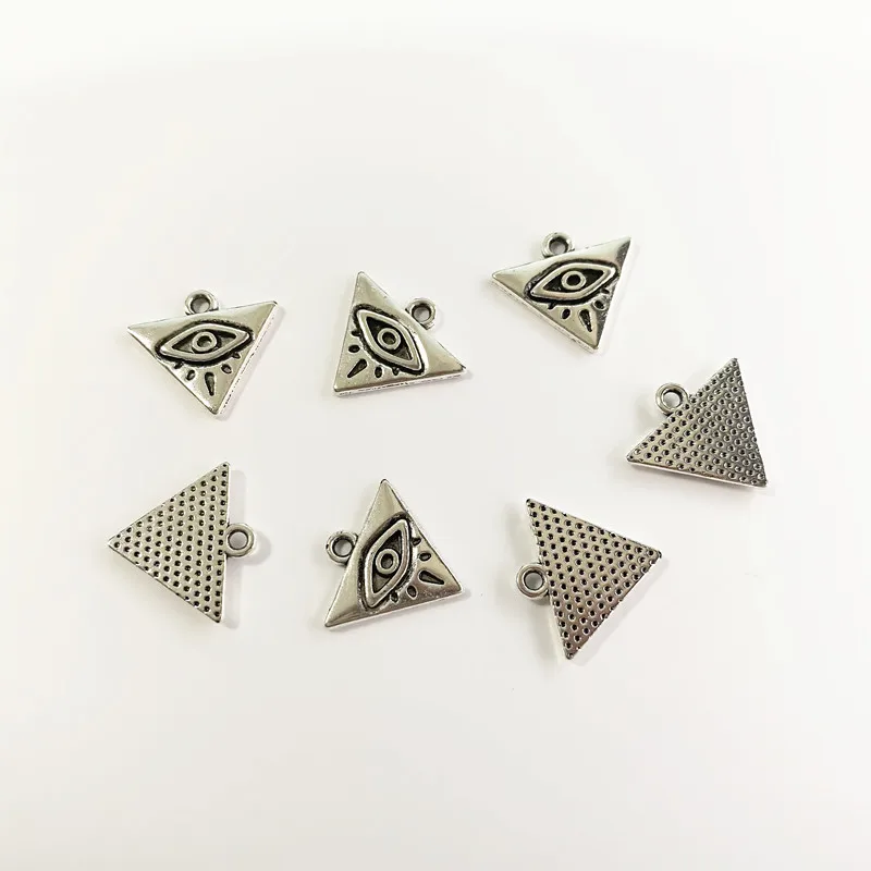 

30pcs Eye Connector, Charms For Women Jewelry DIY Necklace Bracelet Key Chain Aesthetic Accessories Jewelry Making Supplies