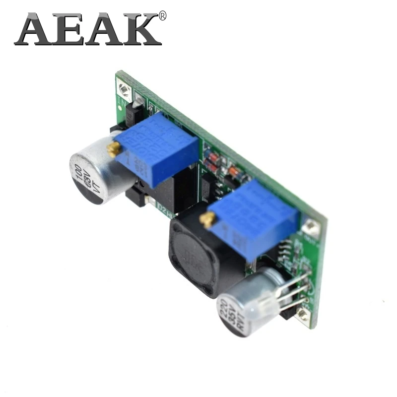Регулируемый блок питания AEAK LM2596HV от 5 55 в до 1 25 30 15 Вт|Интегральные схемы| |