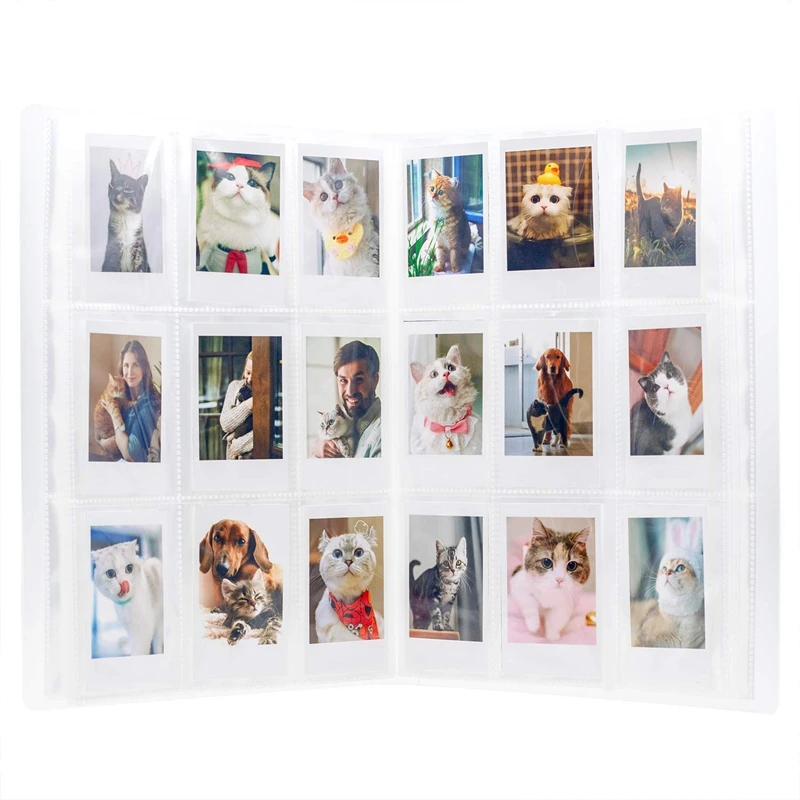 288 карманы фотоальбом для ЖК-дисплея с подсветкой Fujifilm Instax Mini 7S 8 + 9 25 50S 70 90 лидер