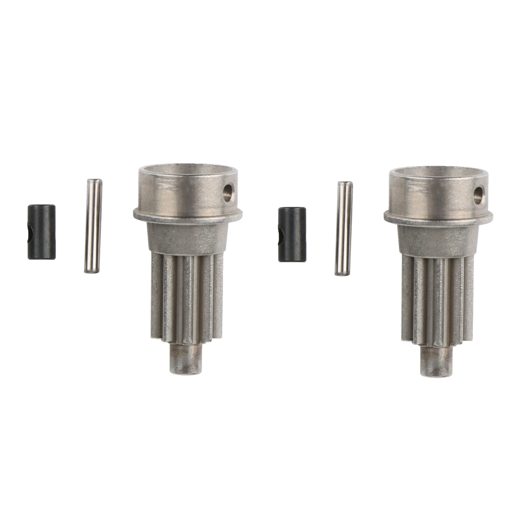 

2 шт. стальной металлический передний входной привод привода 8257 для Traxxas TRX-4 TRX4 1/10 обновленные детали для радиоуправляемого гусеничного авто...