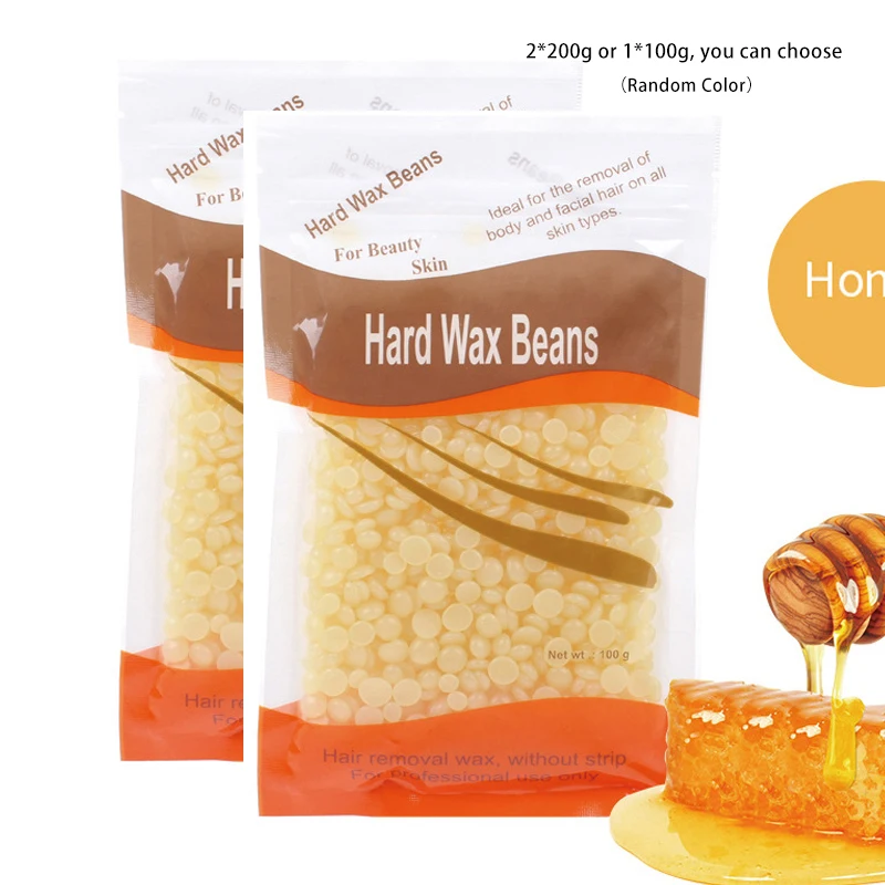 Твердый воск в гранулах для депиляции без полосок безболезненное удаление волос