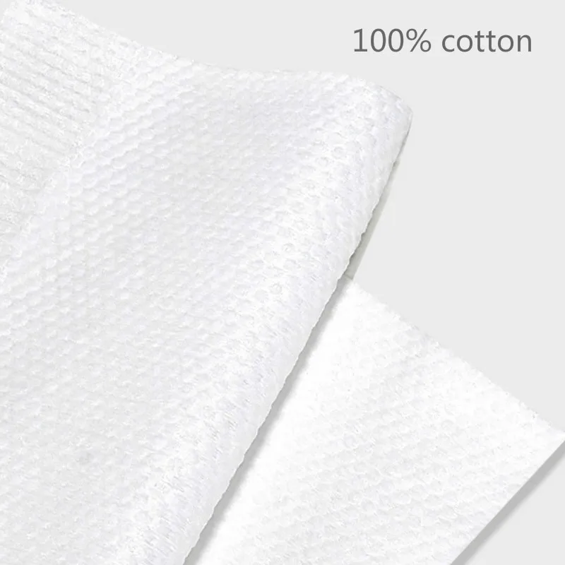Одноразовые полотенца для лица хлопковые салфетки снятия макияжа рулонная