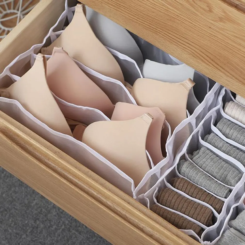 

Underwear Bra Socks Panties Storage Boxes Cabinet Organizers Wardrobe Home Room Organization Drawer Divider Dormitory Save Space