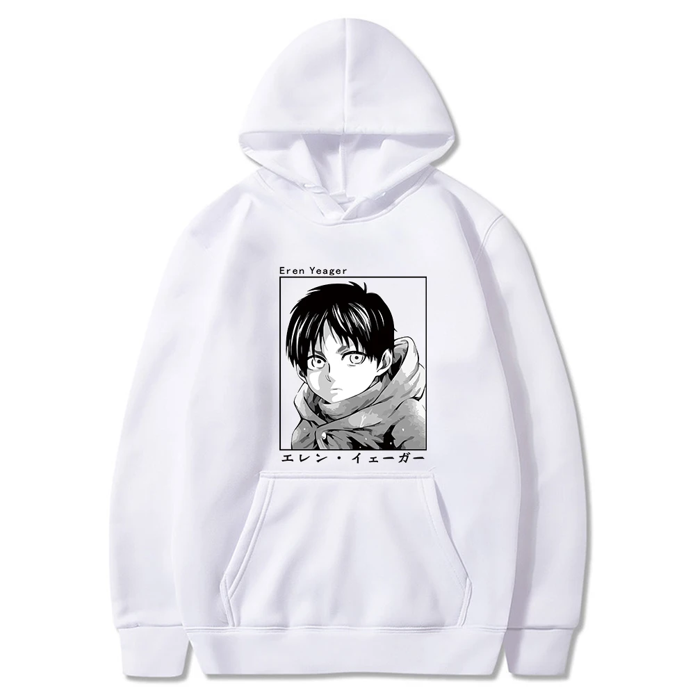 

Забавные толстовки с японским аниме «атака на Титанов», мужские/мужские повседневные свитшоты, индивидуальная уличная одежда в стиле хип-х...