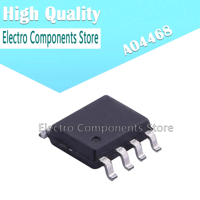 

10Pcs/Lot AO4468 SMD SOP8 (Marking 4468) 4468 MOSFET Field Effect Transistor