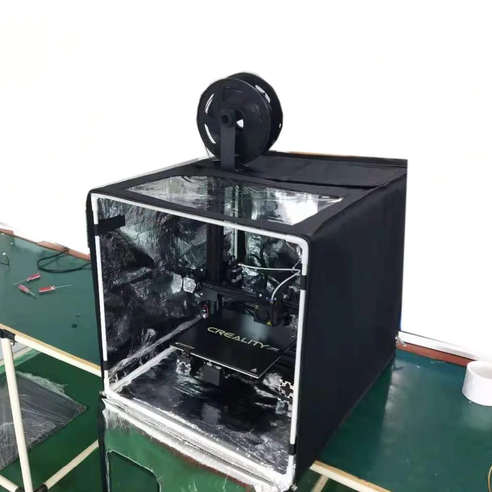 Теплое решение для ender 3 ender 3 pro 3d принтера для печати ABS без обертывания или слойных крекеров