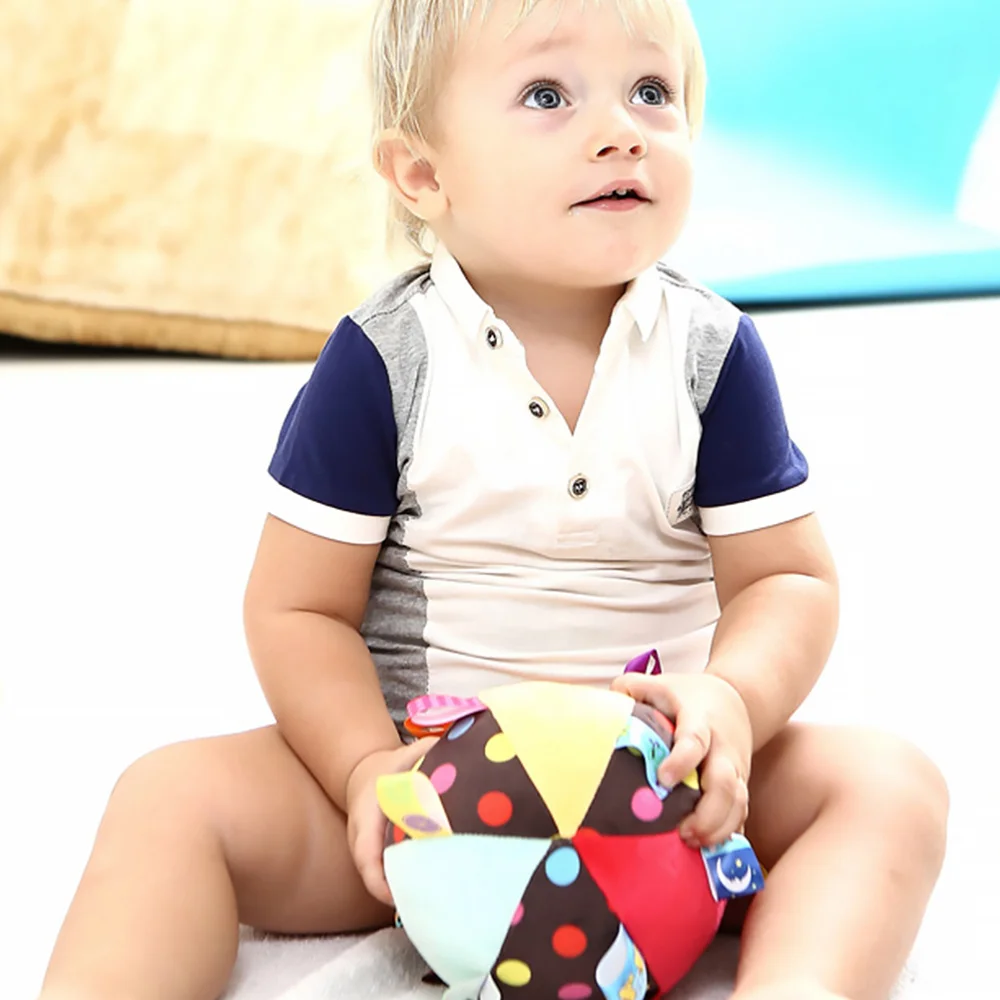 2pcs Cartoon Stuffed Animal Toy Baby Soft Plush Hand Rattle Toys Funny Doll for Infant Newborn (Monkey + Frog Pattern) |