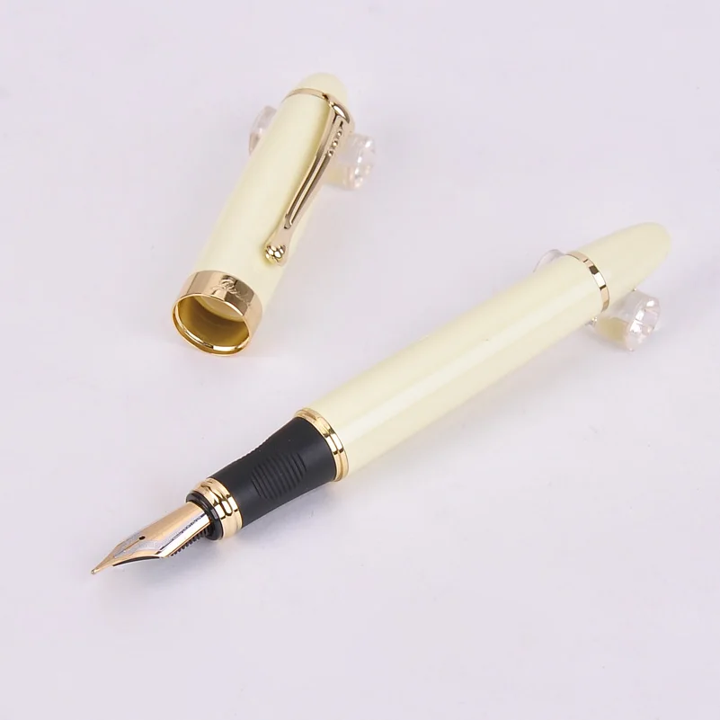 Ручка перьевая Jinhao 450 полностью металлическая с золотым зажимом 22 цвета 0 5 мм|fountain