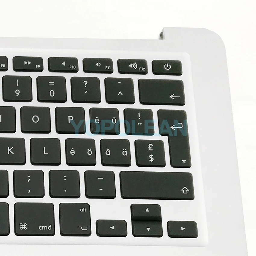 Новый чехол topcase с швейцарской клавиатурой для Macbook Air 13 дюймов A1466 подставка рук в