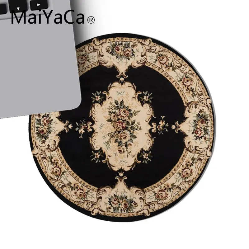 круглый персидский коврик maiyaca