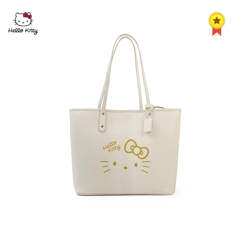 Модная женская сумка через плечо HELLO KITTY Большая вместительная для мамы из