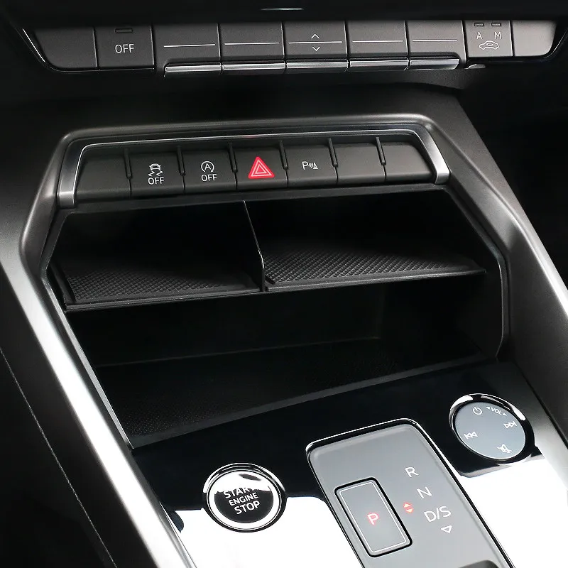 

Car Products Fit for Audi A3 8Y Sportback Sedan 2021 Accessories Central Console Storage Glove Box Holder Tray Interior Parts