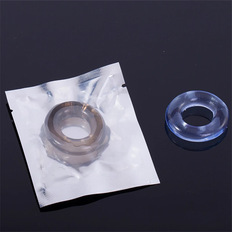 Тренировочные кольца на пенис из термопластичной резины фаллоимитатор кольцо