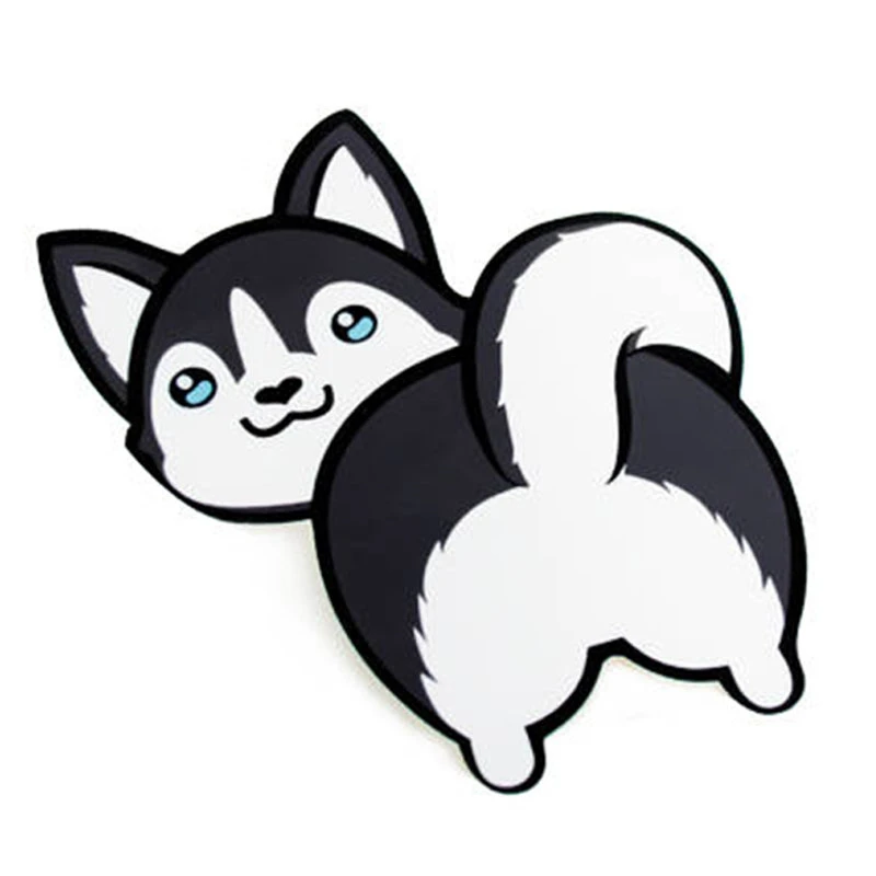 

Waterproof Sunscreen PVCCute Peeking Pet Dog Cartoon Car Sticker Bumper Windshield Accessories Laptop Applique