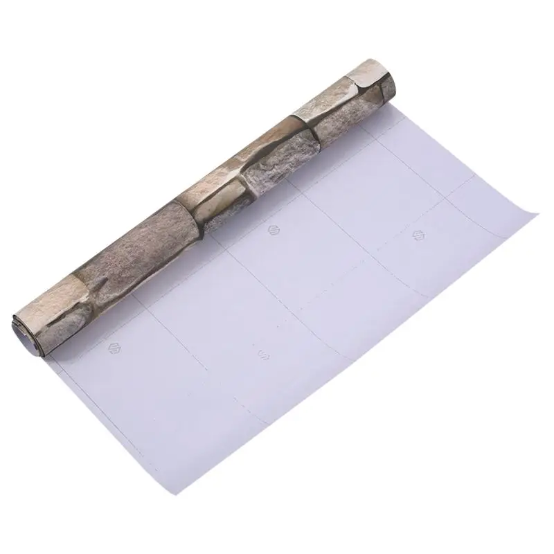 3D каменная стена виниловая природа тиснение рулон кирпичные обои ТВ фон стикер