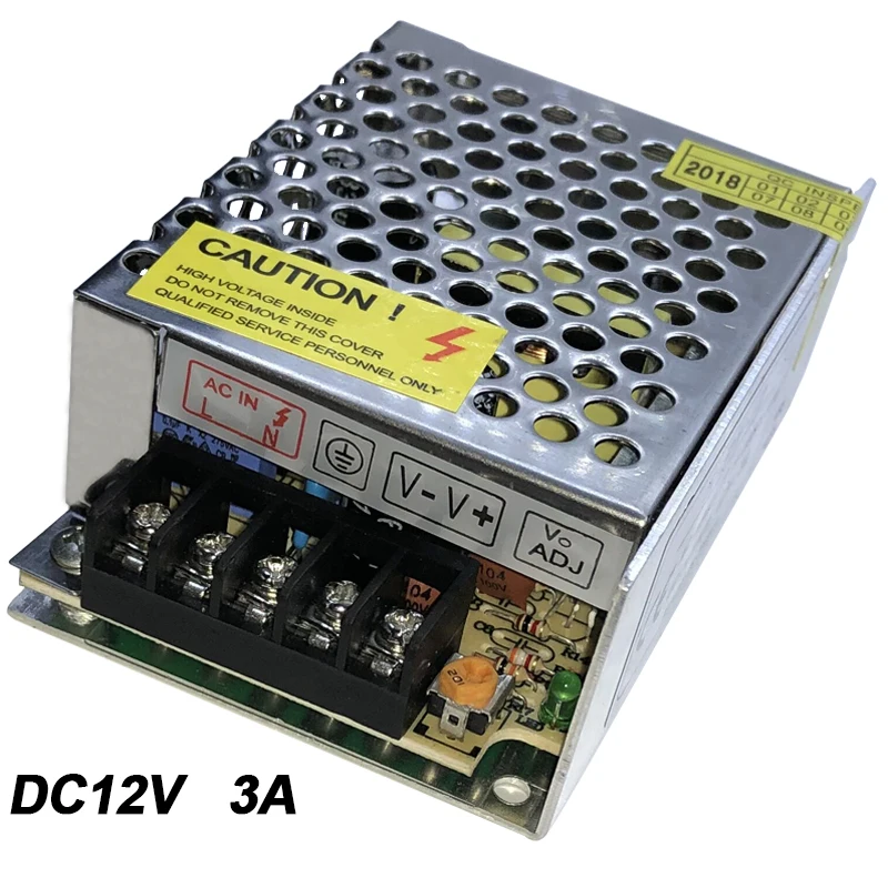 

Power Supply DC 12V 1A 2A 3A 5A 10A 16.5A 20A 30A Lighting Transformer For LED Strip Light Switching Power Adapter Driver