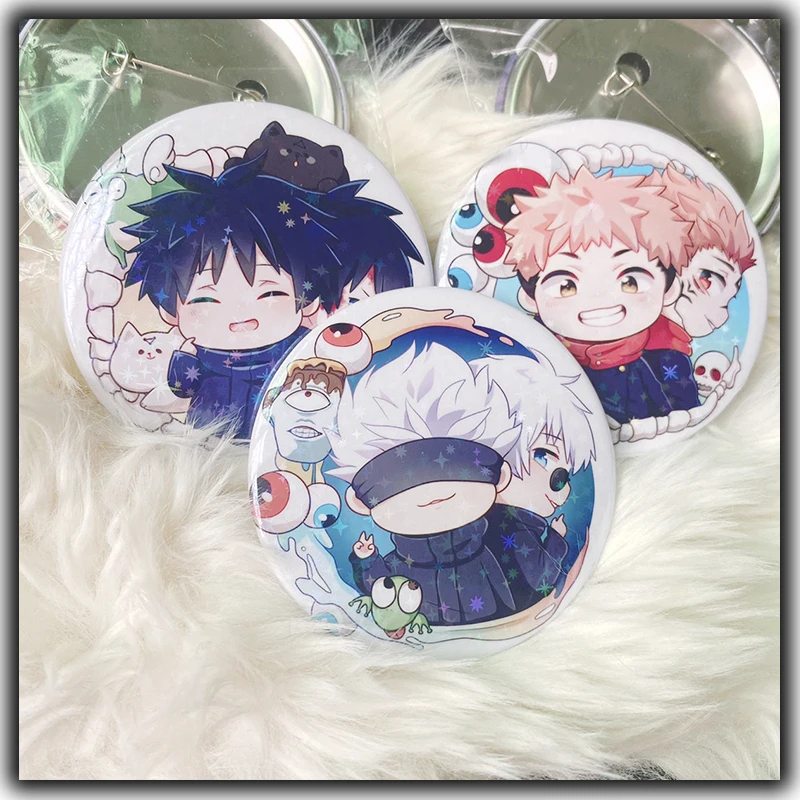 

Anime Jujutsu Kaisen Fushiguro Megumi Yuji Itadori Gojo Satoru Keychain Acrylic Bag Pendant Keyring Figure Cosplay Xmas Gifts