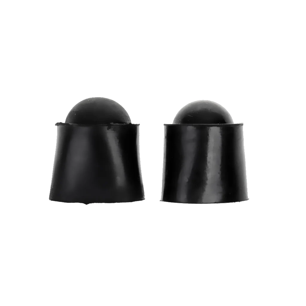 

2pcs Pool Cue Bottom Silicone Case Indoor Games Billiards Accessories