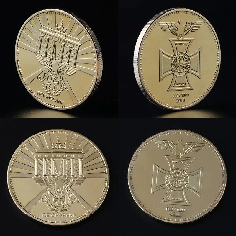 Новинка 1972 немецкий медальон памятная монета и морской солдат квадратная