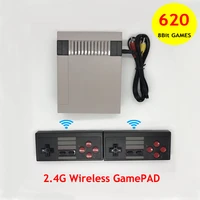 built in 620 games mini tv game console 8 bit retro classic handheld gaming player av output video game console toy wireless