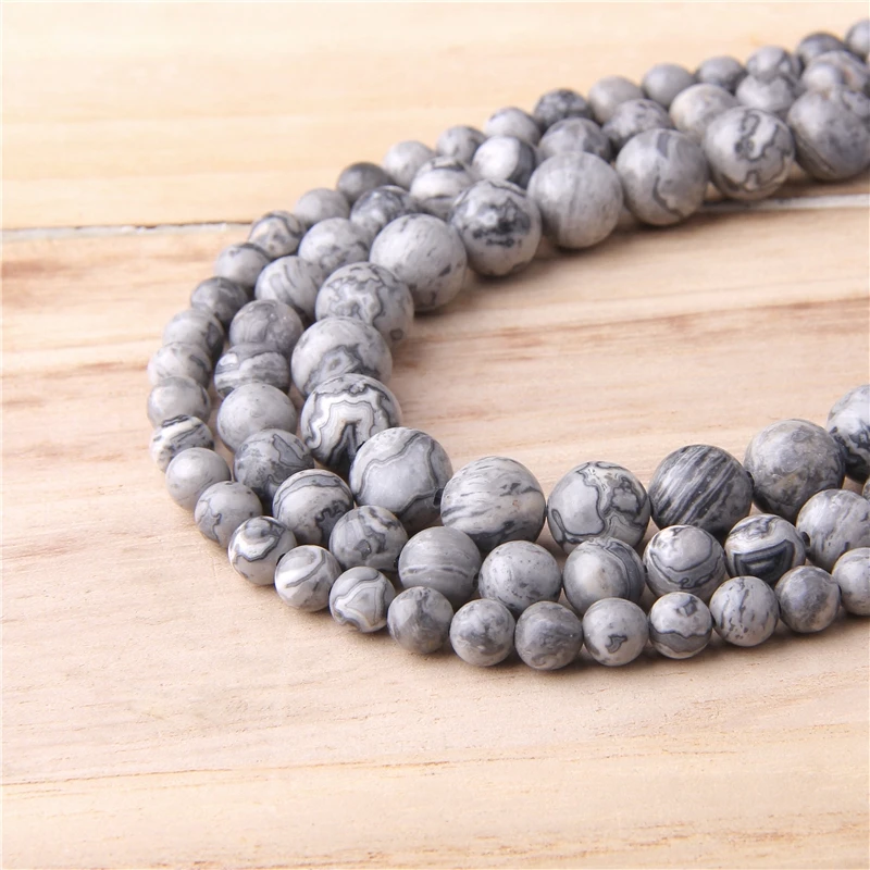 Бусины Из Натурального минерального камня диаметром 15 дюймов 4/6/810 мм | Украшения